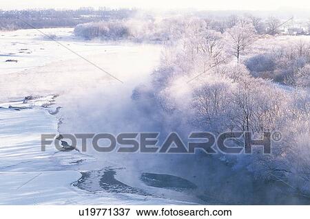 a Lake and Several Cherry Trees in Hokkaido Prefecture in the Morning, High Angle View, Japan View Large Photo Image Stock Photo - a Lake and Several Cherry Trees in Hokkaido Prefecture in the Morning, High Angle View, Japan. Fotosearch