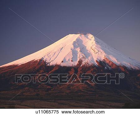Mt. Fuji in the morning, Oshino village, Yamanashi prefecture, Japan View Large Photo Image Stock Photography - Mt. Fuji in the morning, Oshino village, Yamanashi prefecture, Japan. Fotosearch
