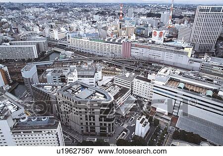 Downtown View Large Photo Image Stock Photo - Downtown. Fotosearch