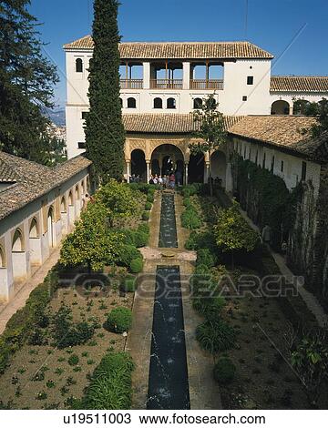 The Alhambra, Spain, Europe, High Angle View, Pan Focus View Large Photo Image Stock Image - The Alhambra, Spain, Europe, High Angle View, Pan Focus. Fotosearch