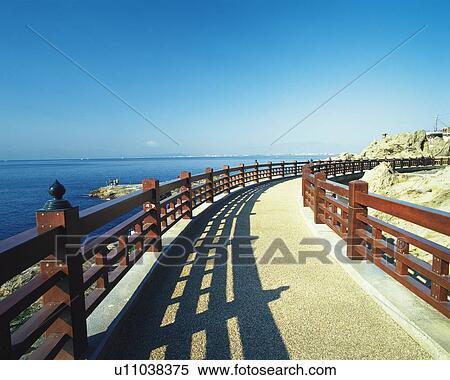 Chigogafuchi, Shonan, Kanagawa Prefecture, Japan, Front View, Pan Focus View Large Photo Image Stock Photography - Chigogafuchi, Shonan, Kanagawa Prefecture, Japan, Front View, Pan Focus. Fotosearch