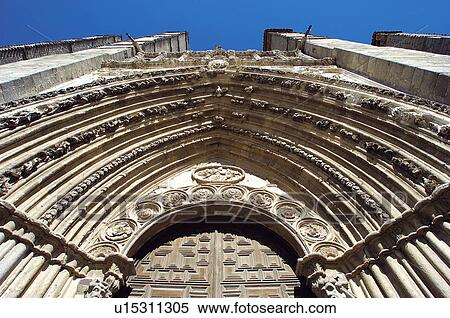 Castilla Leon Avila cathedral View Large Photo Image Stock Photography - Castilla Leon Avila cathedral. Fotosearch