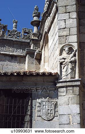 Spain, Castilla Leon, Avila, Cathedral, Roof, Wall, Heraldry View Large Photo Image Stock Image - Spain, Castilla Leon, Avila, Cathedral, Roof, Wall, Heraldry. Fotosearch