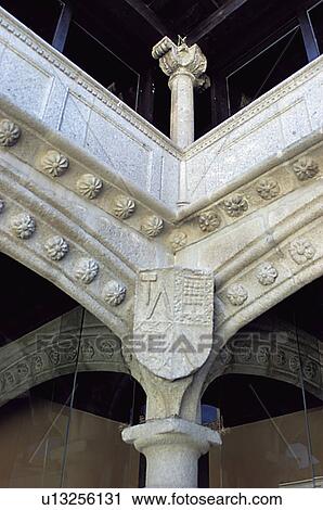 Spain, Castilla Leon, Avila, Stone, Turret, Los guzmanes turret, Torreon de los guzmanes View Large Photo Image Stock Image - Spain, Castilla Leon, Avila, Stone, Turret, Los guzmanes turret, Torreon de los guzmanes. Fotosearch