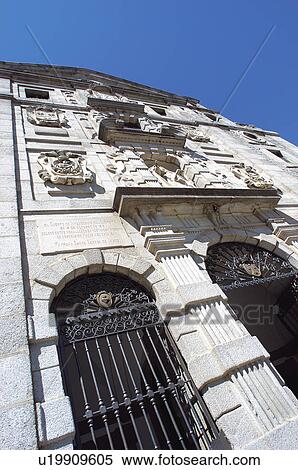 Stock Photography - Spain, Castilla Leon, Avila, Stone, Church, St teresa, St teresa church. Fotosearch