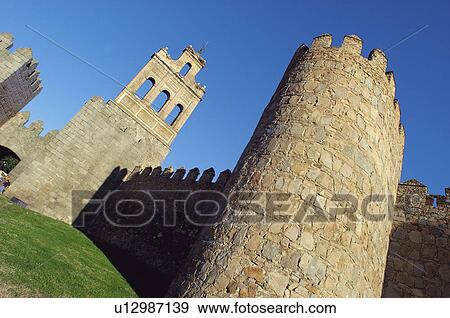 Spanish city wall View Large Photo Image Stock Photo - Spanish city wall. Fotosearch