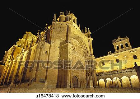Stock Photo - Cathedral in Salamanca, Castilla Leon, Spain. Fotosearch