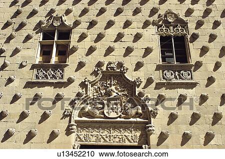 Spain, Castilla Leon, Salamanca, Architecture detail, Architecture details, Library, Casa de las conchas View Large Photo Image Stock Image - Spain, Castilla Leon, Salamanca, Architecture detail, Architecture details, Library, Casa de las conchas. Fotosearch