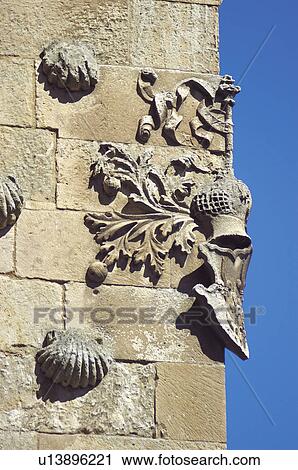 Spain, Castilla Leon, Salamanca, Architecture detail, Architecture details, Library, Casa de las conchas View Large Photo Image Stock Image - Spain, Castilla Leon, Salamanca, Architecture detail, Architecture details, Library, Casa de las conchas. Fotosearch