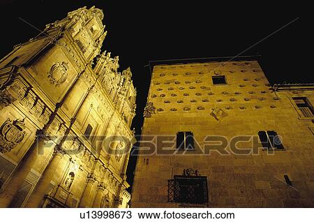 Stock Image - Spain, Castilla Leon Salamanca Cathedral Architecture Monument Tower. Fotosearch
