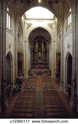 Spain, Castilla Leon, Salamanca, Cathedral, Interior, Arch, Arches View Large Photo Image Stock Photo - Spain, Castilla Leon, Salamanca, Cathedral, Interior, Arch, Arches. Fotosearch