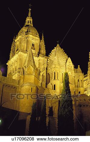 Spain, Castilla Leon, Salamanca, Cathedral, Architecture, Monument, Tower View Large Photo Image Stock Photo - Spain, Castilla Leon, Salamanca, Cathedral, Architecture, Monument, Tower. Fotosearch