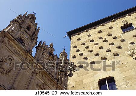 Spain, Castilla Leon, Salamanca, Cathedral, Architecture, Monument, Tower View Large Photo Image Stock Photo - Spain, Castilla Leon, Salamanca, Cathedral, Architecture, Monument, Tower. Fotosearch