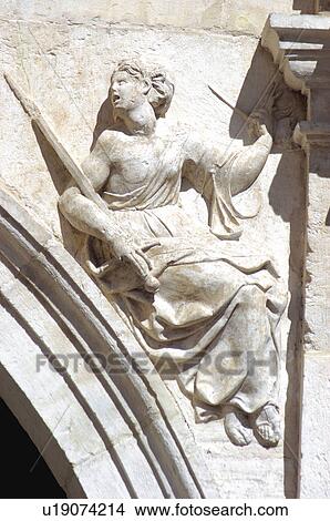 Spain, Castilla la mancha, Cuenca, Architecture detail, Architecture details, Art, Relief View Large Photo Image Picture - Spain, Castilla la mancha, Cuenca, Architecture detail, Architecture details, Art, Relief. Fotosearch