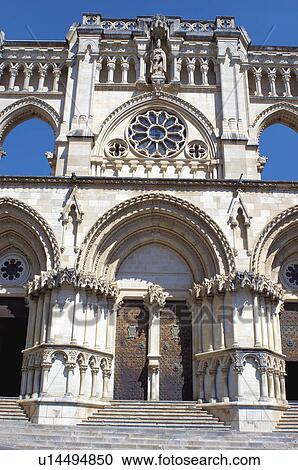 Stock Image - Spain, Castilla la mancha, Cuenca, Architecture, Art, Arch, Arches. Fotosearch