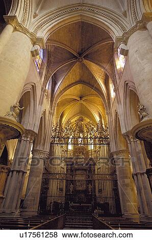 Spain, Castilla la mancha, Cuenca, Architecture, Art, Cathedral, Arch View Large Photo Image Stock Photo - Spain, Castilla la mancha, Cuenca, Architecture, Art, Cathedral, Arch. Fotosearch