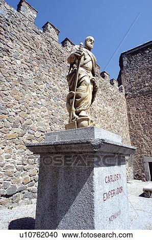 Stock Image - Spain, Castilla la mancha, Toledo, City, Architecture, Art, Wall. Fotosearch