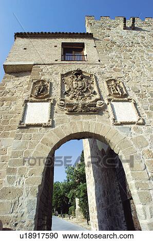Spain, Castilla la mancha, Toledo, City, Front, Wall, Window View Large Photo Image Stock Image - Spain, Castilla la mancha, Toledo, City, Front, Wall, Window. Fotosearch