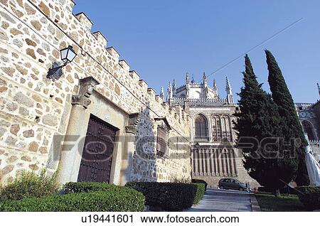 Spain, Castilla la mancha, Toledo, City, Architecture, Castle, Tower View Large Photo Image Stock Image - Spain, Castilla la mancha, Toledo, City, Architecture, Castle, Tower. Fotosearch