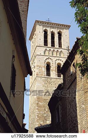 Spain, Castilla la mancha, Toledo, City, Small street, Alley, Street View Large Photo Image Stock Photo - Spain, Castilla la mancha, Toledo, City, Small street, Alley, Street. Fotosearch