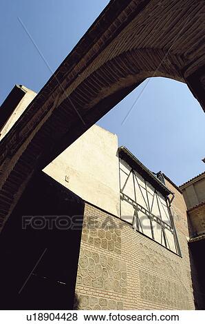 Spain, Castilla la mancha, Toledo, City, Architecture, Arch, Arches View Large Photo Image Stock Photo - Spain, Castilla la mancha, Toledo, City, Architecture, Arch, Arches. Fotosearch