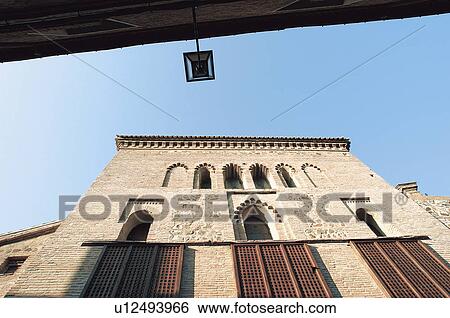 Stock Photograph - Spain, Castilla la mancha, Toledo, City, Small street, Alley, Street. Fotosearch