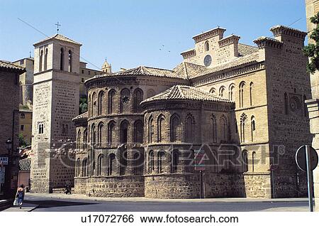 Stock Photograph - Spain, Castilla la mancha, Toledo, City, Architecture, Building, Art. Fotosearch