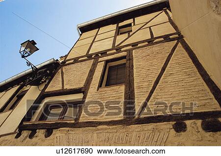 Stock Image - Spain, Castilla leon, Segovia, City, Wall, City wall, Front. Fotosearch