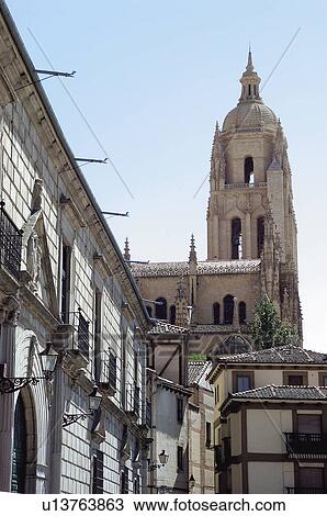 Spain, Castilla leon, Segovia, City, Architecture, Tower, Towers View Large Photo Image Stock Image - Spain, Castilla leon, Segovia, City, Architecture, Tower, Towers. Fotosearch