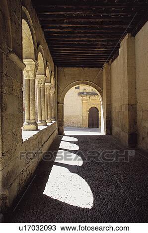 Stock Image - Spain, Castilla leon, Segovia, City, Arch, Arches, Arcade. Fotosearch