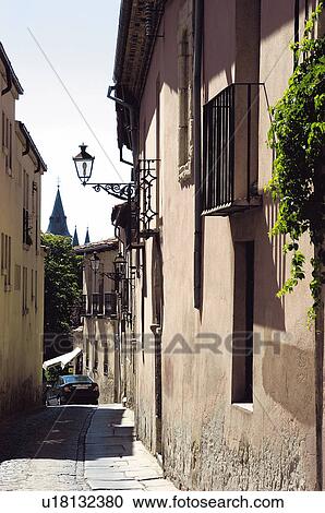 Spain, Castilla leon, Segovia, City, Street, Arch, Arches View Large Photo Image Stock Image - Spain, Castilla leon, Segovia, City, Street, Arch, Arches. Fotosearch