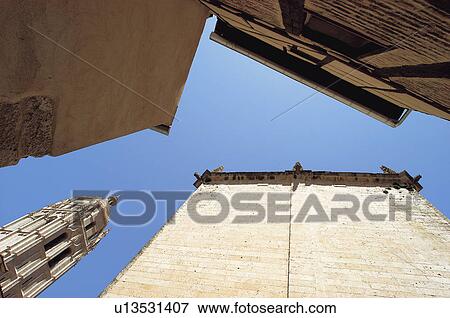 Spain, Castilla leon, Segovia, City, Building, Buildings, Tower View Large Photo Image Stock Photo - Spain, Castilla leon, Segovia, City, Building, Buildings, Tower. Fotosearch