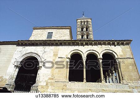 Stock Photography - Spain, Castilla leon, Segovia, City, Architecture, Tower, Window. Fotosearch