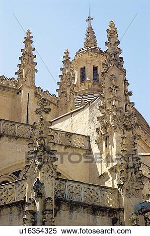 Spain, Castilla leon, Segovia, City, Architecture, Tower, Towers View Large Photo Image Stock Photography - Spain, Castilla leon, Segovia, City, Architecture, Tower, Towers. Fotosearch