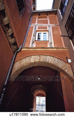 Spain, Castilla leon, Segovia, City, Gate, Arch, Window View Large Photo Image Stock Photography - Spain, Castilla leon, Segovia, City, Gate, Arch, Window. Fotosearch