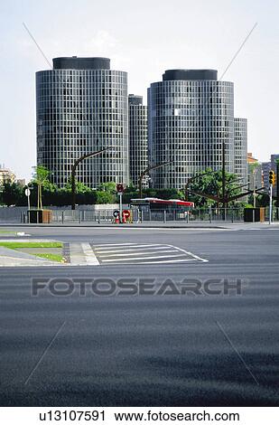 Barcelona, Cataluña, Spain, City, Town, Architecture, Modern architecture View Large Photo Image Stock Image - Barcelona, Cataluña, Spain, City, Town, Architecture, Modern architecture. Fotosearch