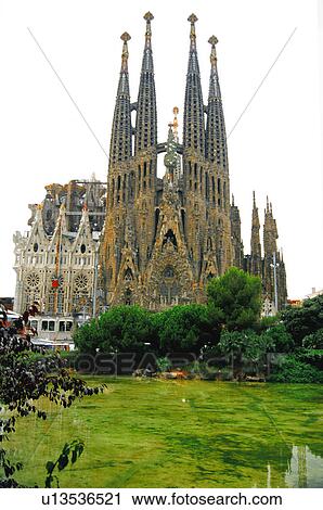 Barcelona, Cataluña, Spain, City, Town, Architecture, Art View Large Photo Image Stock Image - Barcelona, Cataluña, Spain, City, Town, Architecture, Art. Fotosearch