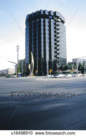 Barcelona, Cataluña, Spain, City, Town, Architecture, Modern architecture View Large Photo Image Stock Image - Barcelona, Cataluña, Spain, City, Town, Architecture, Modern architecture. Fotosearch