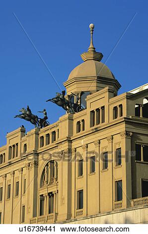 Stock Image - Barcelona, Cataluña, Spain, City, Town, Building, Buildings. Fotosearch