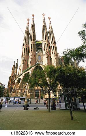 Barcelona, Cataluña, Spain, City, Town, Architecture, Art View Large Photo Image Stock Image - Barcelona, Cataluña, Spain, City, Town, Architecture, Art. Fotosearch
