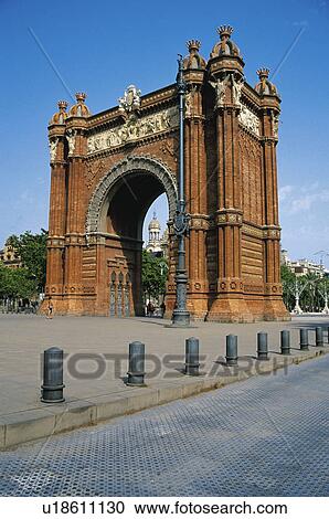 Stock Image - Barcelona, Cataluña, Spain, City, Town, Architecture, Art. Fotosearch