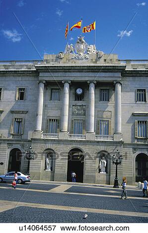 Barcelona, Cataluña, Spain, City, Town, Architecture, Building View Large Photo Image Stock Photo - Barcelona, Cataluña, Spain, City, Town, Architecture, Building. Fotosearch