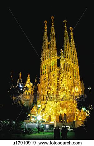 Stock Photo - Barcelona, Cataluña, Spain, City, Town, Architecture, Art. Fotosearch