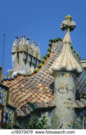 Barcelona, Cataluña, Spain, City, Town, Architecture, Architectural details View Large Photo Image Stock Photo - Barcelona, Cataluña, Spain, City, Town, Architecture, Architectural details. Fotosearch