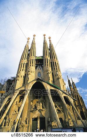 Stock Photograph - Barcelona, Cataluña, Spain, City, Town, Architecture, Art. Fotosearch