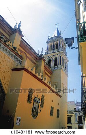 Sevilla, Andalucia, Andalusia, Spain, Town, City, Architecture View Large Photo Image Stock Image - Sevilla, Andalucia, Andalusia, Spain, Town, City, Architecture. Fotosearch