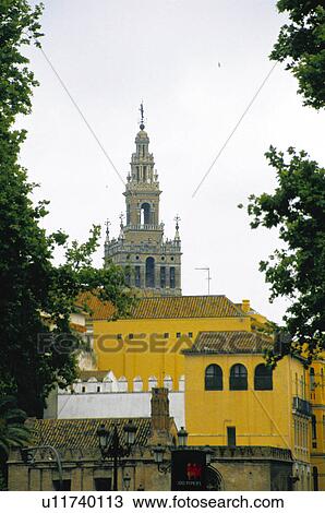 Sevilla, Andalucia, Andalusia, Spain, Town, City, Building View Large Photo Image Stock Image - Sevilla, Andalucia, Andalusia, Spain, Town, City, Building. Fotosearch