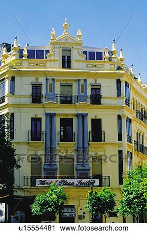 Stock Image - Sevilla, Andalucia, Andalusia, Spain, Town, City, Building. Fotosearch