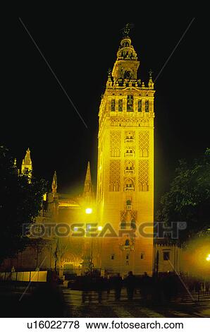 Stock Photo - Sevilla, Andalucia, Andalusia, Spain, Town, City, Building. Fotosearch