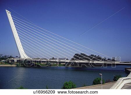 Stock Photo - Sevilla, Andalucia, Andalusia, Spain, Town, City, Bridge. Fotosearch